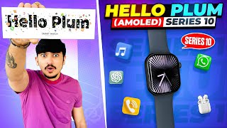 Hello Plum Smartwatch  Series 10  Amoled  Tws  2gb  Real Sensor helloplum series10 [upl. by Tini]