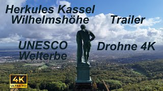 Herkules Trailer  Kassel Wilhelmshöhe  4K Drohne  Cinematic [upl. by Sadonia]