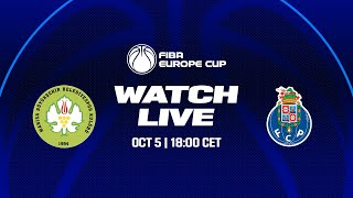 Manisa BBSK v FC Porto  Full Basketball Game  FIBA Europe Cup 202324 [upl. by Timothee]