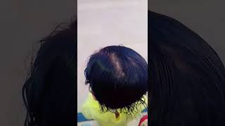 Hair treatment at home final results shortvideo creative recipe swaadkasafer vlogger [upl. by Xet366]