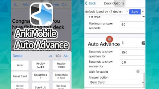 Where is the AutoAdvance for new AnkiMobile amp latest Anki for PC natively support Speed Focus [upl. by Kinzer503]