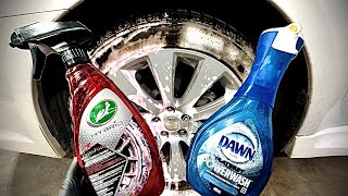 Is Dawn PowerWash A Better Wheel amp Tire Cleaner [upl. by Eessac]