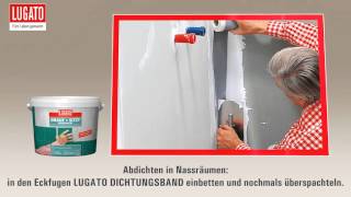 Anleitung Abdichtung für Dusche und Bad Fliesenkleber Drauf und Sitzt Wasserdicht [upl. by Adel]