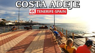 TENERIFE  COSTA ADEJE  Beautiful Walk in Perfect Weather 😎 4K Walk ● January 2024 [upl. by Leahcir598]