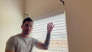 How to Paint How to Remove blinds before you paint Pro Tip [upl. by Prosperus906]