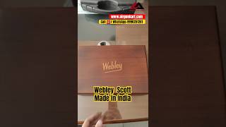 Webley Scott MK432 Bore Revolver  Made in India webley revolver shortsvideo youtube trending [upl. by Rednirah728]