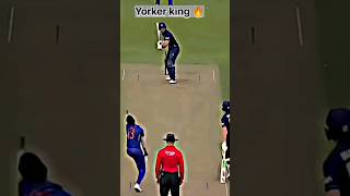 YORKER KING BUMRAH 🔥BOLD VS MY BOLD  RATE IT 😱👀💙 youtubeshorts cricket jaspritbumrah shortfeed [upl. by Anialam]