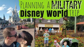 Planning a Military Disney World Trip [upl. by Eilhsa]