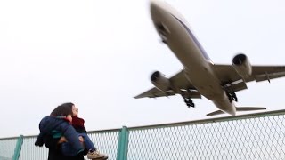 飛行機が近くで見られる伊丹スカイパークと千里川土手に行ってきた Airplanes from Itami Aiport [upl. by Aden651]