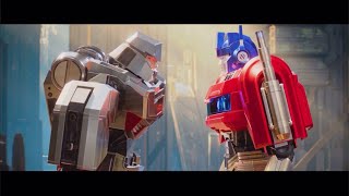 Transformers one Optimus prime vs megatron final battle [upl. by Airel700]