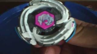 Beyblade Metal Fight Custom Cyber Dragoon Demo [upl. by Ulani]