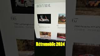 Les voitures de la vente Artcurial du Rétromobile 2024 [upl. by Adamina417]