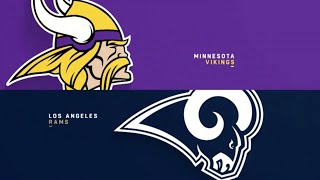 Minnesota Vikings vs Los Angeles Rams  2024 NFL Week 8 TNF Live Reactions amp Commentary [upl. by Goebel]