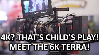 quotAffordablequot 6K Camera  Kinefinity Booth [upl. by Frerichs]