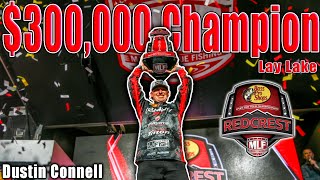 I WON a 300000 Fishing Tournament AGAIN  MLF Redcrest  Lay Lake Championship Day [upl. by Pfeifer]