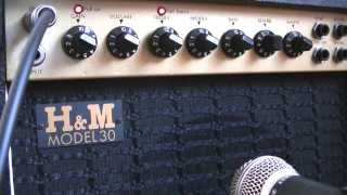 GUYATONE Amp HampM model30 Sound TEST [upl. by Madancy]