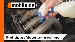 Darf ich mit einem Kärcher den Motorraum reinigen  mobilede Profitipps [upl. by Damas]