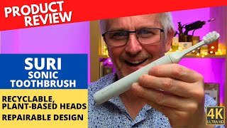 SURI Sonic Toothbrush Unboxing amp Review of this Sustainable Electric Toothbrush [upl. by Sucrad]