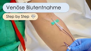 Venöse Blutentnahme  Basics Butterfly Venenpunktion Blut abnehmen Reihenfolge Tipps [upl. by Sauder]