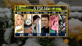 Calendar Week of March 28 [upl. by Lenahc]