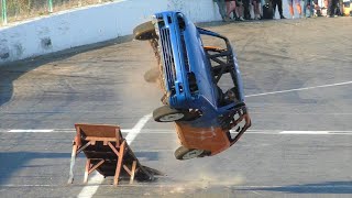 Ramp Rollover Competition Speedway Warneton 592021 [upl. by Tyre]