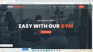 Bootstrap 5 Gym amp Fitness Template Free Download [upl. by Manouch]