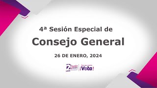 4ª Sesión Especial del Consejo General del Instituto Electoral del Estado de México [upl. by Ai]