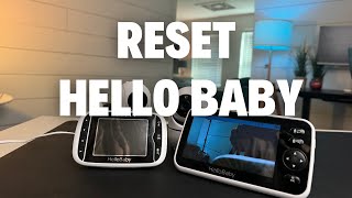 How to Reset Hello Baby Monitors [upl. by Shea]