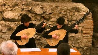 Duo Unico  Lute  JB Hagen dueto in C [upl. by Ilario]