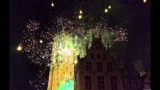 Vuurwerk te Mechelen [upl. by Inanaup]