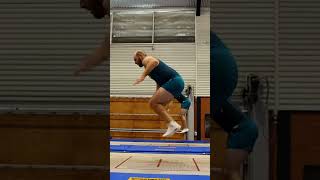 Can an average guy beat a pro trampolinist trampoline olympics paris2024 gymnast shortsvideo [upl. by Blumenfeld]