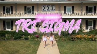 Sorority Recruitment Video 2022  TRI SIGMA  Northern Illinois University [upl. by Eniliuqcaj]