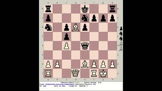 Taimanov Mark E vs Steiner Herman  Saltsjobaden Interzonal Chess 1952 Sweden [upl. by Attenauqa]