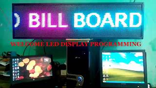 How to program led display board [upl. by Gothar]