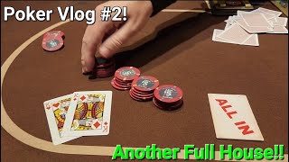 ALL IN AT THE ARIA  Poker Vlog 2 [upl. by Alul]