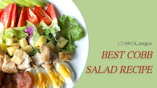 How to make best Cobb Salad  Chicken Bacon Paneer  Carry Jar of Cobb Salad [upl. by Ber261]