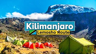 Climbing Mt Kilimanjaro via Lemosho Route Tanzania Documentary in 4k [upl. by Byran]