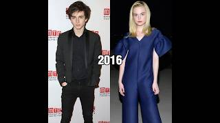 Timothee Chalamet Vs Elle Fanning Through The Years ✨ shorts thenandnow [upl. by Eremehc]