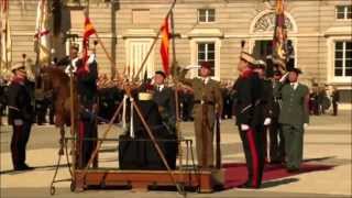 National Anthem of SPAIN at Royal Palace of Madrid [upl. by Eniamart]