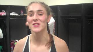 Marloes Coenen Post Fight Interview From Fedor vs Rogers [upl. by Aiasi307]