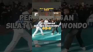 Silat VS Taekwondo Who Win 😳😳😳 shorts silat taekwondo psht [upl. by Asle]