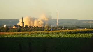 AKW Grafenrheinfeld mit Kirche Hergolshausen 20240816 [upl. by Springer]