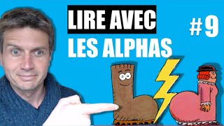 👉Apprendre à lire avec les alphas Différencier b et d  lecture de syllabes [upl. by Glad508]