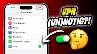 5 Gründe warum du keinen VPN benutzen MUSST ❌ [upl. by Lief453]