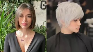 💇‍♀️ Meilleures Coupes De Cheveux Au Carré  Coiffures Femmes à La Mode 2020 [upl. by Nylaehs]