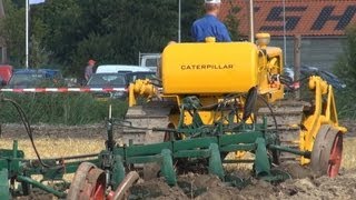 Ploegen Heijo Smit Caterpillar Crawler D4C Oogstfeest Swifterbant Boerenlanddag Film Jan Rijpma © [upl. by Yrehc53]