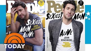 John Krasinski named Peoples 2024 Sexiest Man Alive [upl. by Ahsotal]