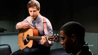 Jake Peralta Playing Guitar  Andy Samberg  Brooklyn Nine Nine [upl. by Cheyney]