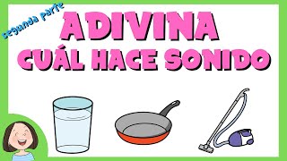 Adivina cuál hace sonido  Segunda parte [upl. by Enidlareg]