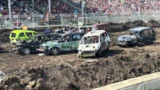 Owatonna Mn demo derby vans 2024 [upl. by Olav]